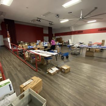 Manzanita School - Staff getting ready for distance learning supplies pick up - Elementary Schools Near Me - Covina, California