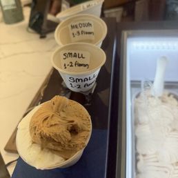 Coconut cream + Salted caramel