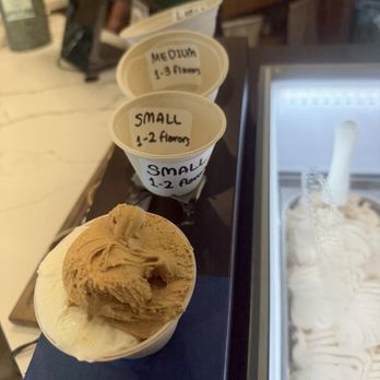 Philmore Creamery - Coconut cream + Salted caramel - Gelato Near Me - San Francisco, California