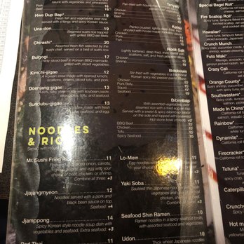 Mr. Sushi - Menu as of 5/29/19 - Sushi Bars Near Me - Cincinnati, Ohio Mr. Sushi - Menu as of 5/29/19 - Sushi Bars Near Me - Cincinnati, Ohio