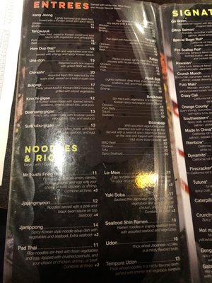 Menu photo 3 Mr. Sushi Cincinnati, OH