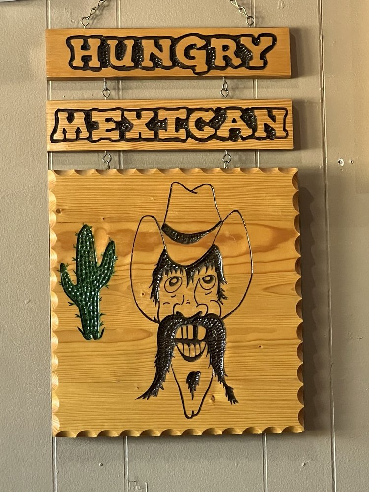 Hungry Mexican Taco Shop Logo