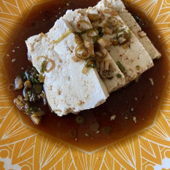 Joodooboo - Tofu with the added tamari sauce - Korean Near Me - Oakland, California