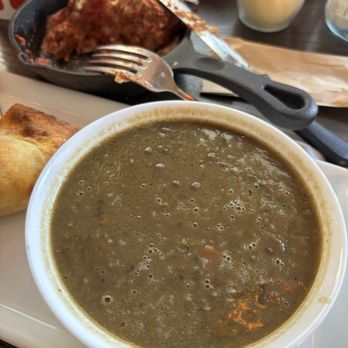 Old School Pizzeria - Lentil soup and bread $8 - Pizza Near Me - North Las Vegas, Nevada Old School Pizzeria - Lentil soup and bread $8 - Pizza Near Me - North Las Vegas, Nevada