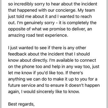 YoGov - Genuinely sorry my ass! He and his sorry ass company could shove their half-assed regards up their throat. Didn't even respond back! - Car Rental Near Me