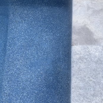 Pacific Pool Plaster - Pool step application too thin. - Pool & Hot Tub Service Near Me - Irving, Texas