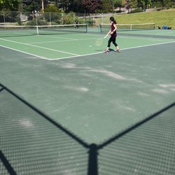 4 tennis courts