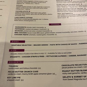 Amerigo Italian Restaurant - Menu - Italian Near Me - Memphis, Tennessee