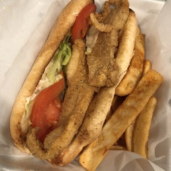 HurryBack Catering - The Catfish Po' boy - Cajun/Creole Near Me - Kyle, Texas