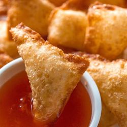Yeung's House - Crab Rangoon（crispy and creamy；Golden，Crunchy，Irresistible！）Crunch into Happiness