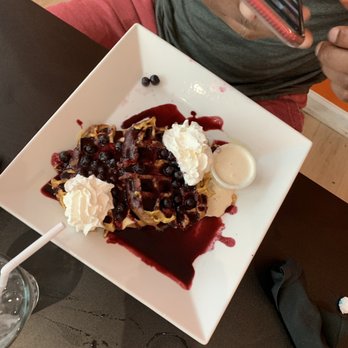 Waffles INCaffeinated - Blueberry French toast yum - Breakfast & Brunch Near Me - Pittsburgh, Pennsylvania