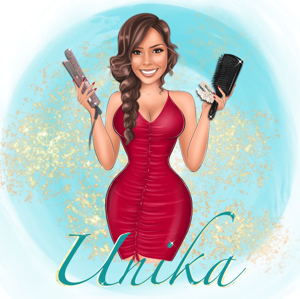 Hair love by Eka Logo