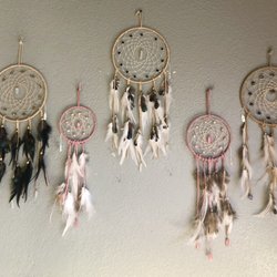 Locally crafted dreamcatchers for sale by artist AdriaaLynn