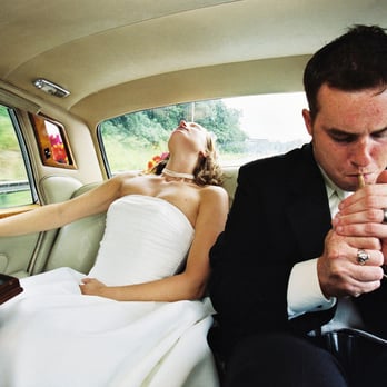 Whysall Photography - Bride and Groom in Limo Washington, DC - Event Photography Near Me - Frederick, Maryland
