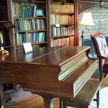 Castle Hill Resort and Spa - Baby grand piano in the library, which guests may play! - Hotels Near Me - Proctorsville, Vermont