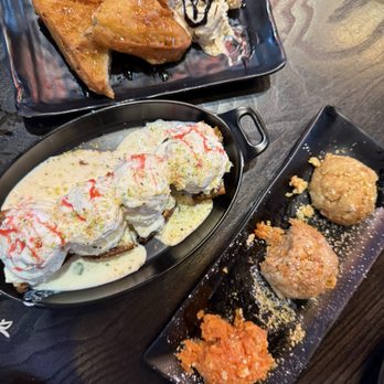 Dhoom - Halwa trio, Nutella pakora - Indian Near Me - McLean, Virginia
