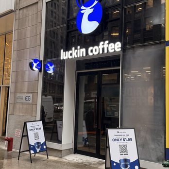 Elite Experience: Luckin Coffee - 1375 Broadway - Exterior - Yelp Events Near Me - New York, New York Elite Experience: Luckin Coffee - 1375 Broadway - Exterior - Yelp Events Near Me - New York, New York