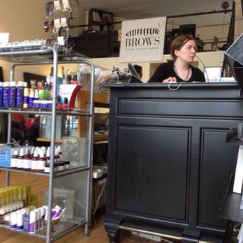 Brows on Upper 15th - Trendy front desk set-up. - Waxing Near Me - Denver, Colorado