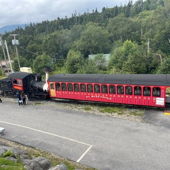 The Mount Washington Cog Railway - Cog engine and car - Local Flavor Near Me - Mount Washington, New Hampshire The Mount Washington Cog Railway - Cog engine and car - Local Flavor Near Me - Mount Washington, New Hampshire
