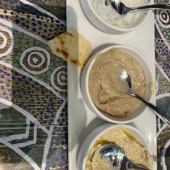 Portara Fresh Mediterranean - Trio dip - Mediterranean Near Me - Pearland, Texas Portara Fresh Mediterranean - Trio dip - Mediterranean Near Me - Pearland, Texas