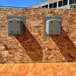 The Remo Group - Centralized Satellite Multi-Dwelling Unit (MDU) System Commtile Installation for a Garden Style Duplex MDU Building during Construction.