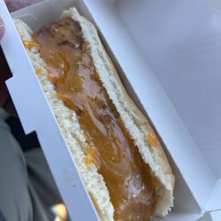Wienerschnitzel - Chili Cheese Dog made with a Polish dog.