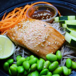 Fit4life - Salmon buddha protein bowls