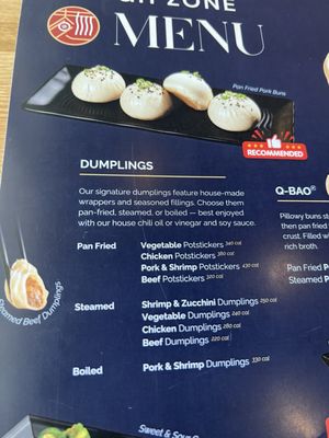 Menu photo 1 Dough Zone Dumpling House - Sugar Land Sugar Land, TX Menu photo 1 Dough Zone Dumpling House - Sugar Land Sugar Land, TX