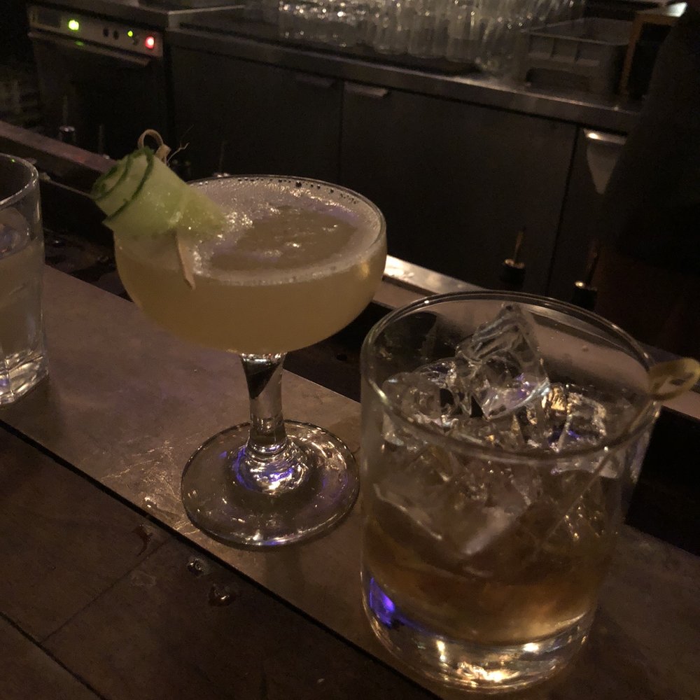 Philemon Bar - two cocktails on the bar - Wine Bars Near Me - Montreal, Quebec Philemon Bar - two cocktails on the bar - Wine Bars Near Me - Montreal, Quebec