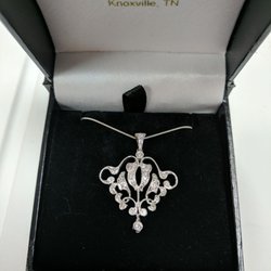 Enix Jewelers - Recent Diamond necklace donated to Variety the C Charity