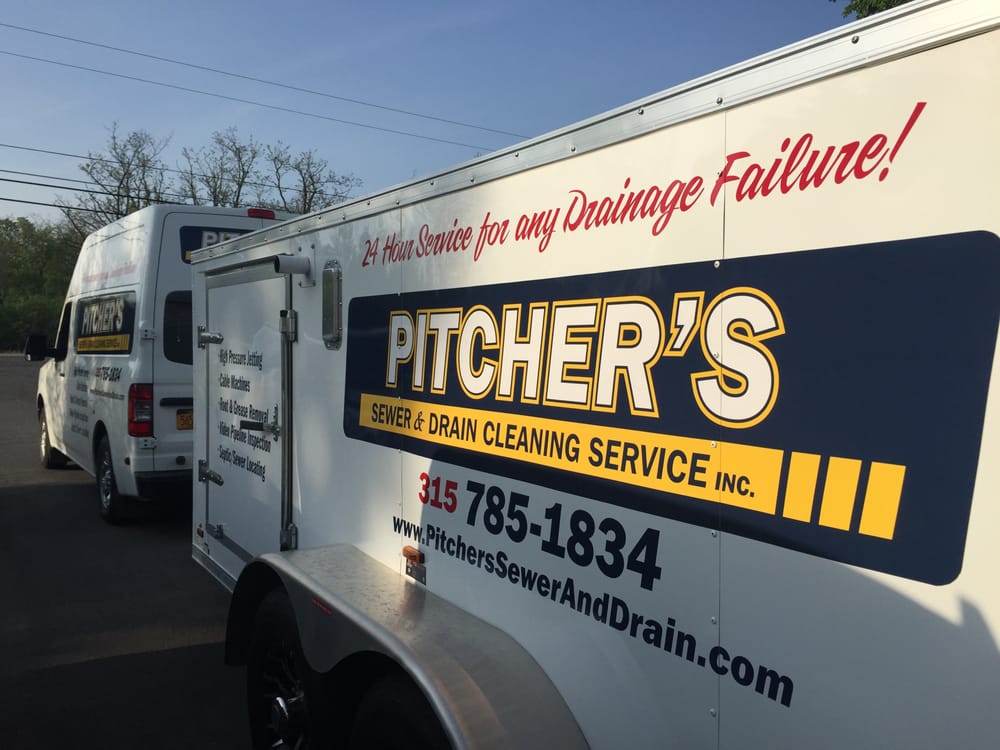 Slide of Pitcher's Sewer & Drain Cleaning Service