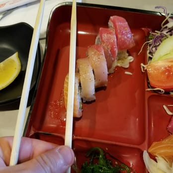 Kiraku - Each piece about as thick as a chopstick :/ - Sushi Bars Near Me - Gardena, California Kiraku - Each piece about as thick as a chopstick :/ - Sushi Bars Near Me - Gardena, California