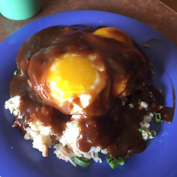 Kountry Kitchen - Loco moco with grass fed beef patty. Meat was really good and my husband loved the gravy. - American Near Me - Kapaa, Hawaii Kountry Kitchen - Loco moco with grass fed beef patty. Meat was really good and my husband loved the gravy. - American Near Me - Kapaa, Hawaii