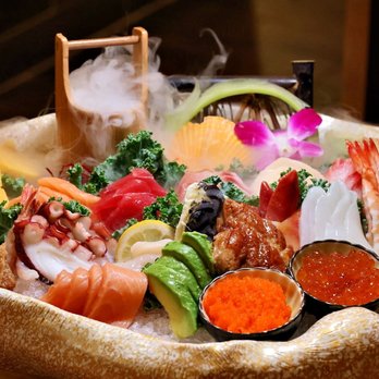 Sushi Yama - Sashimi  Tuna Salmon Krabmeat Tilapia Fish Egg Avocado  Makerel Eel Shrimp Sweet Shrimp - Asian Fusion Near Me - Pembroke Pines, Florida