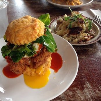 Handsome Biscuit - Hot Betty with an egg and hash browns - Breakfast & Brunch Near Me - Norfolk, Virginia Handsome Biscuit - Hot Betty with an egg and hash browns - Breakfast & Brunch Near Me - Norfolk, Virginia