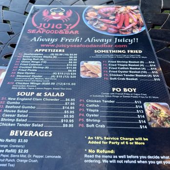 Juicy Seafood & Bar - Menu - Cajun/Creole Near Me - Mesquite, Texas Juicy Seafood & Bar - Menu - Cajun/Creole Near Me - Mesquite, Texas