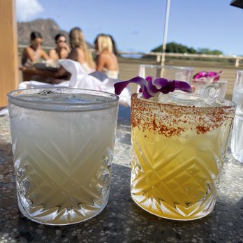 Deck. - HH Mai tai $9 & lilikoi margarita $9. - Hawaiian Near Me - Honolulu, Hawaii Deck. - HH Mai tai $9 & lilikoi margarita $9. - Hawaiian Near Me - Honolulu, Hawaii