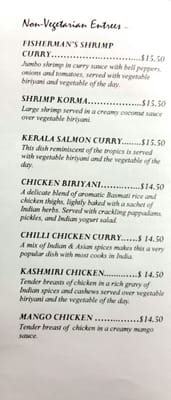 Menu photo 1 India Cafe Augusta, GA Menu photo 1 India Cafe Augusta, GA