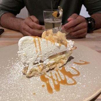 Monkeypod Kitchen - Banana pie - New American Near Me - Lahaina, Hawaii Monkeypod Kitchen - Banana pie - New American Near Me - Lahaina, Hawaii