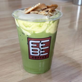 Febe Coffee - Banana Pudding Matcha - Coffee & Tea Near Me - Santa Ana, California