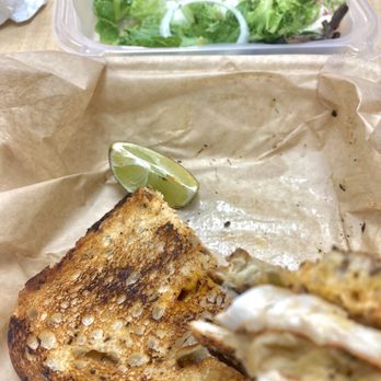 Hole In The Wall - Reuben sandwich (5/5) and side salad (3/5) - American Near Me - Miami, Florida Hole In The Wall - Reuben sandwich (5/5) and side salad (3/5) - American Near Me - Miami, Florida