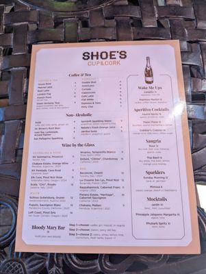 Menu photo 2 Shoe’s Cup and Cork Leesburg, VA Menu photo 2 Shoe’s Cup and Cork Leesburg, VA