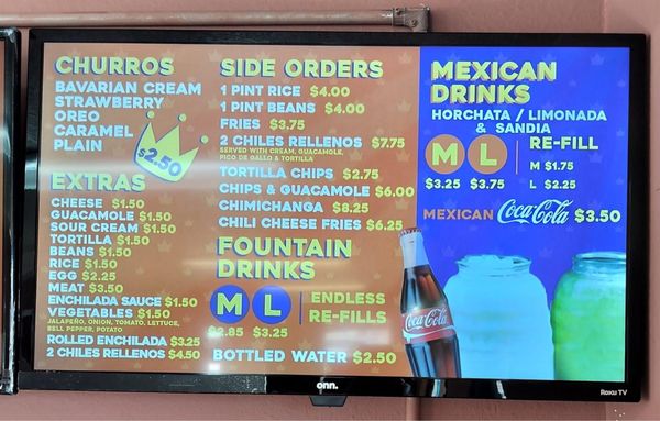 Menu photo 4 Alvaritos Tacos Belen, NM