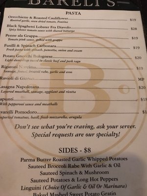 Menu photo 3 Bareli's Restaurant & Bar Secaucus, NJ