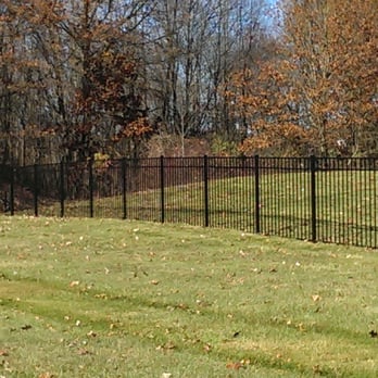 Jersey Fenceworks - 54in. high Jerith brand aluminum fence. Meets pool code. - Fences & Gates Near Me Jersey Fenceworks - 54in. high Jerith brand aluminum fence. Meets pool code. - Fences & Gates Near Me