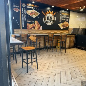 H & Chicken - Lobby/seating area - Fast Food Near Me - Washington, DC, District of Columbia H & Chicken - Lobby/seating area - Fast Food Near Me - Washington, DC, District of Columbia