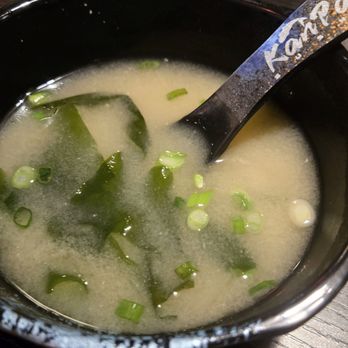 Kanpai Sushi - Miso soup - Sushi Bars Near Me - Fort Wayne, Indiana