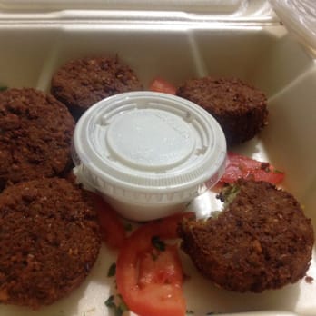 Aladdin's Eatery - The falafel! Full of flavor! Not bland at all! - Mediterranean Near Me - West Chester, Ohio Aladdin's Eatery - The falafel! Full of flavor! Not bland at all! - Mediterranean Near Me - West Chester, Ohio