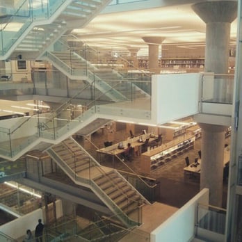 Hennepin County Library - Minneapolis Central Library - Many levels of great studying areas - Libraries Near Me - Minneapolis, Minnesota
