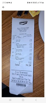 Denny's by null